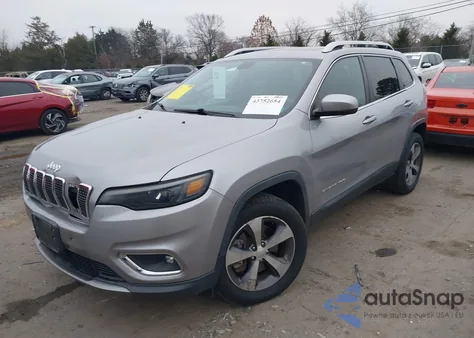 2019 Jeep Cherokee Limited 4X4 z USA, uszkodzony, nr VIN 1C4PJMDX8KD427402
